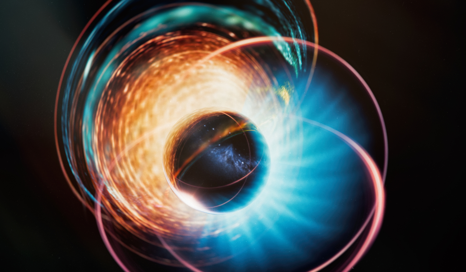 abstract representation of a nuclear core