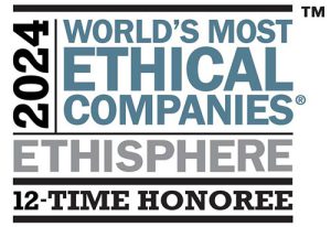 2024 World's Most Ethical Companies Ethisphere 12-time Honoree