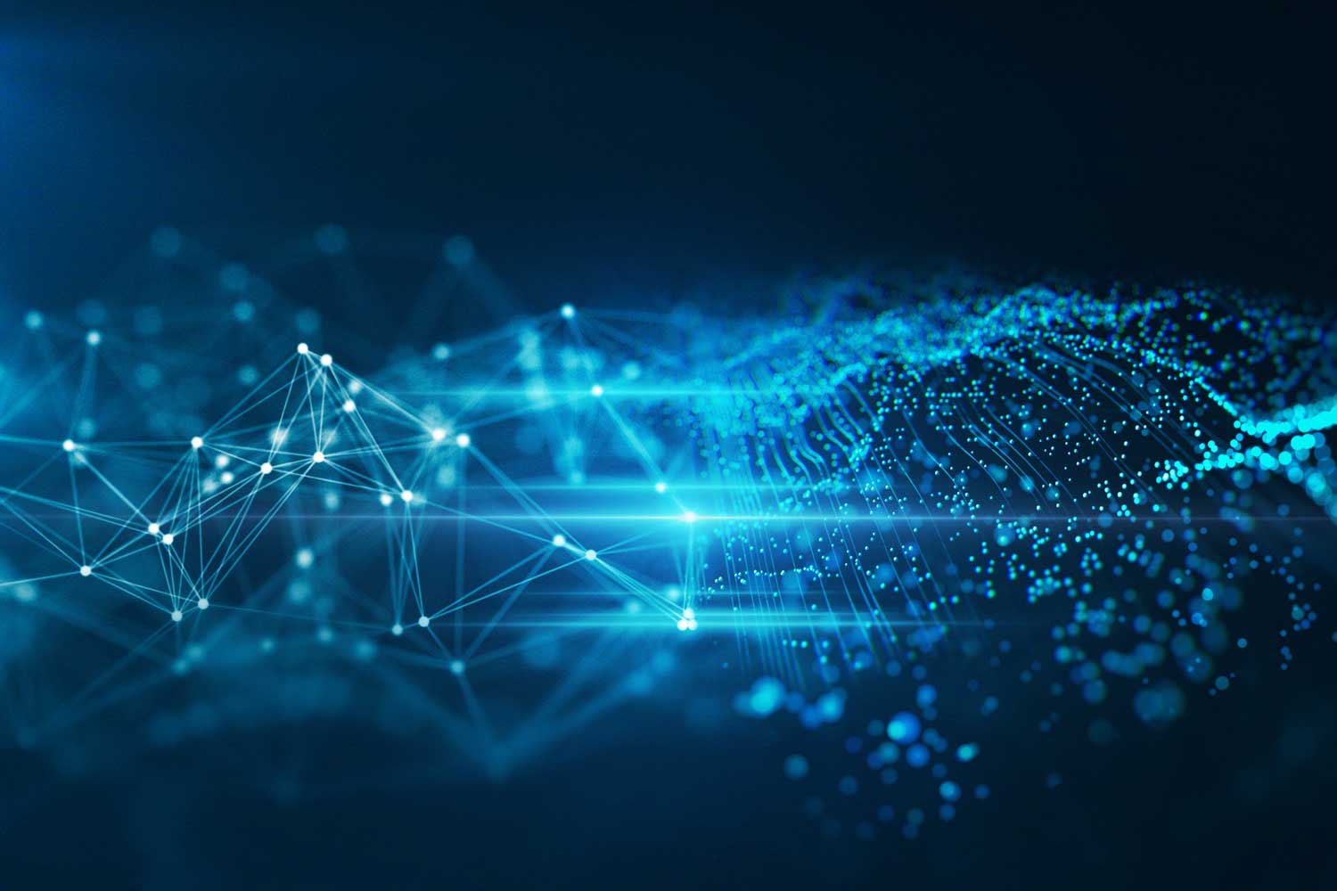 abstract image of data streams