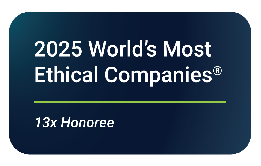 2025 World's Most Ethical Companies 13x Honoree