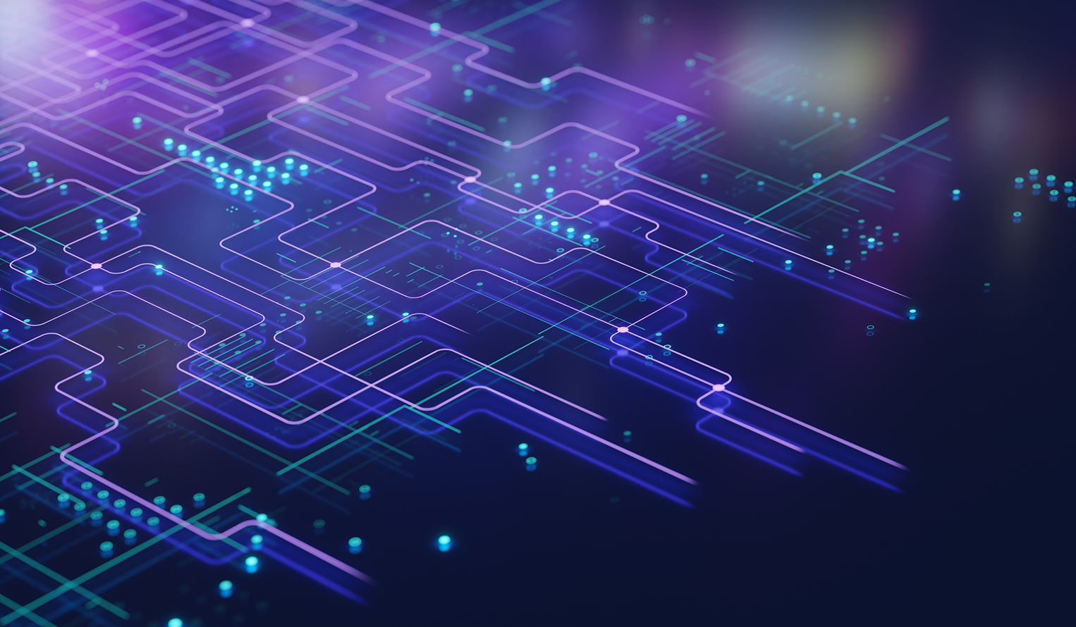 abstract concept of digital twin for business process