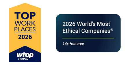 Top Workplaces DC, 13x Honoree and World's Most Ethical Companies, 14x Honoree