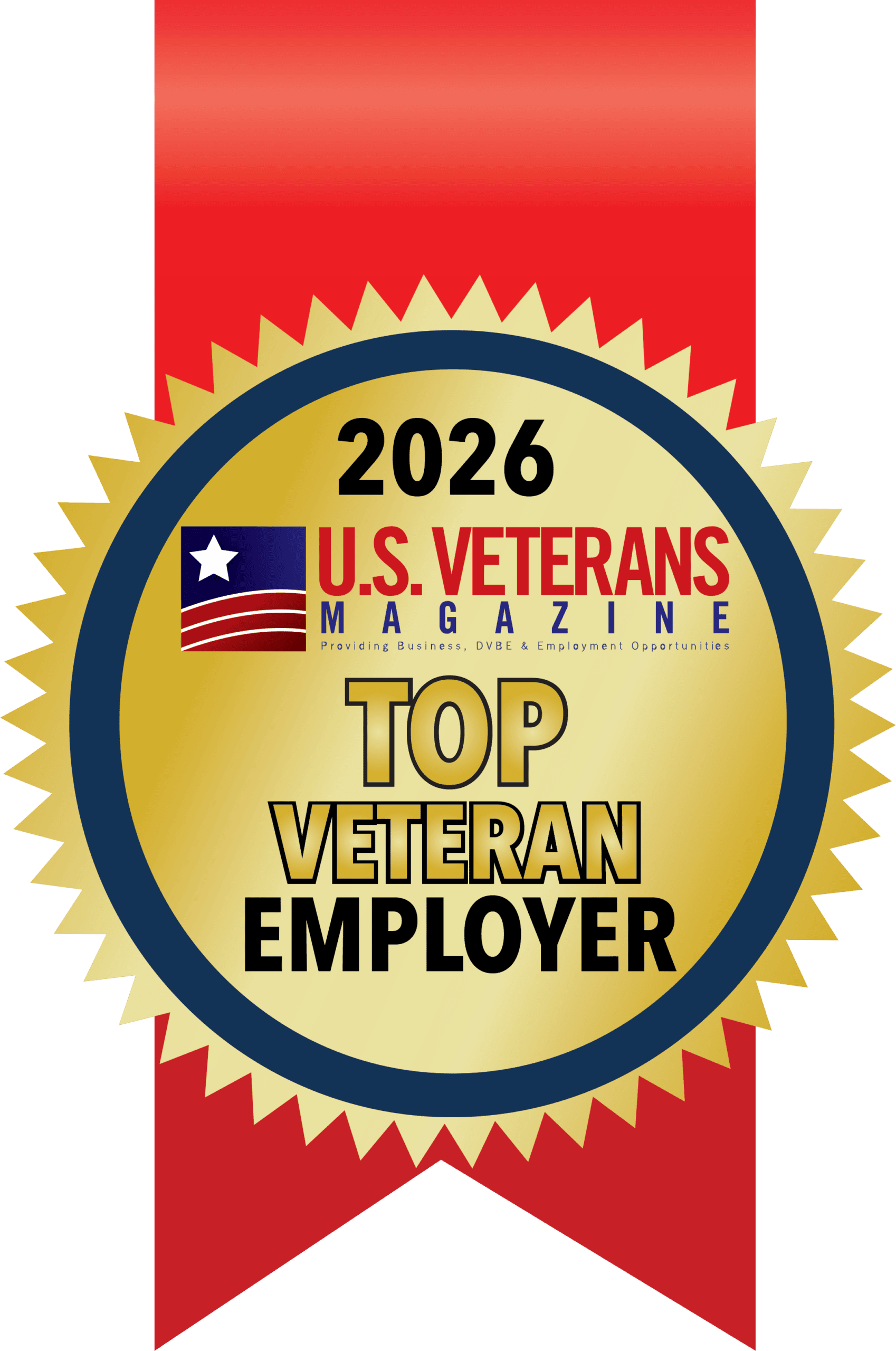 2026 U.S. Veterans Magazine Top Veteran Employer